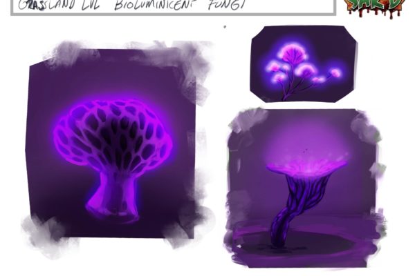 Bioluminicent Fungus Concept Min